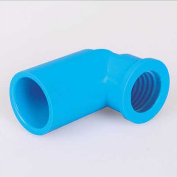 UPVC JIS K-6743 Pressure Female Elbow 90° Blue 