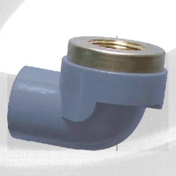 ASTM SCH80 CPVC Female Elbow 90° Dark Grey 