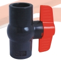UPVC Compact Ball Valve Thread Connector 