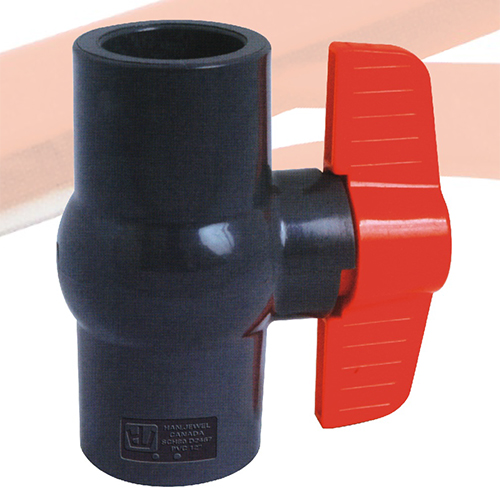 UPVC Compact Ball Valve Thread Connector 