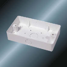 Conduit Upvc Long Box White Color 