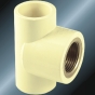 DIN PN16 Water Supply Upvc Female Tee Brass 